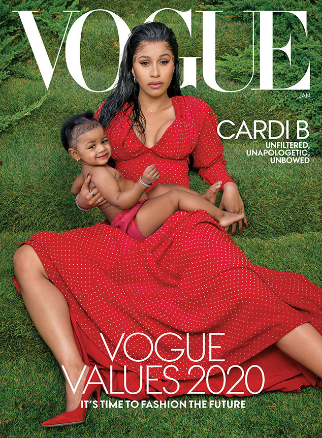 Cardi B, Kulture, Vogue, January 2020
